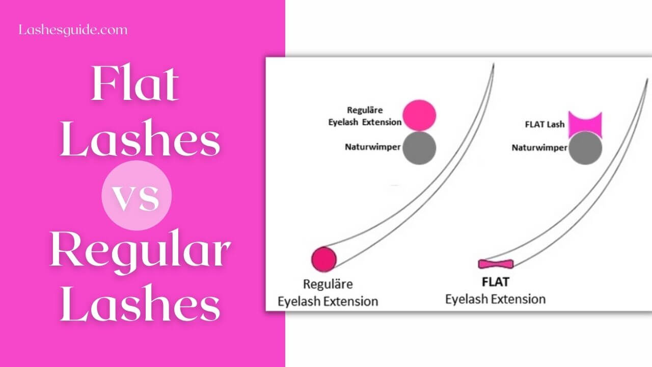 Flat Lashes Vs Regular