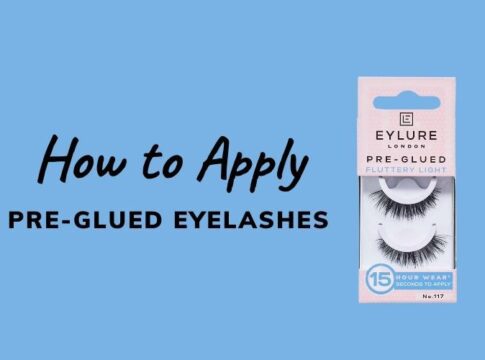How to Apply Pre-Glued Eyelashes?