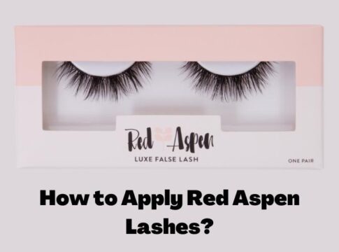 How to Apply Red Aspen Lashes
