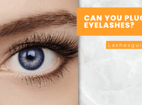 Can You Pluck Eyelashes?