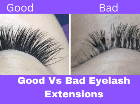 Good Vs Bad Eyelash Extensions