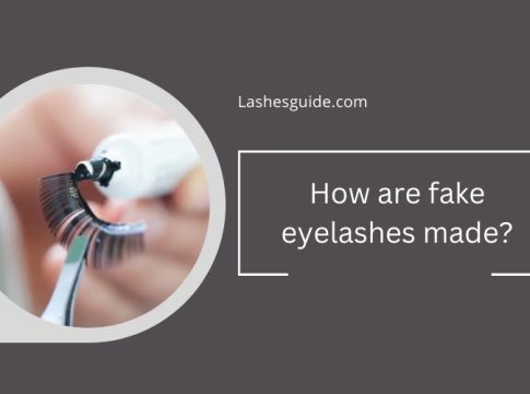How are fake eyelashes made?